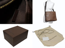 画像をギャラリービューアに読み込む, 極美品 LOUIS VUITTON ルイヴィトン ショルダーバッグ N45255 ナヴィグリオ ブラウン ダミエキャンバス 中古 4b008647