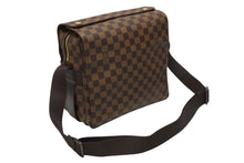 画像をギャラリービューアに読み込む, 極美品 LOUIS VUITTON ルイヴィトン ショルダーバッグ N45255 ナヴィグリオ ブラウン ダミエキャンバス 中古 4b008647