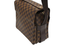 画像をギャラリービューアに読み込む, 極美品 LOUIS VUITTON ルイヴィトン ショルダーバッグ N45255 ナヴィグリオ ブラウン ダミエキャンバス 中古 4b008647