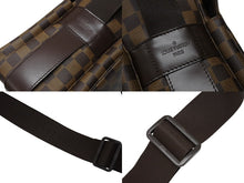 画像をギャラリービューアに読み込む, 極美品 LOUIS VUITTON ルイヴィトン ショルダーバッグ N45255 ナヴィグリオ ブラウン ダミエキャンバス 中古 4b008647