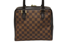 画像をギャラリービューアに読み込む, 極美品 LOUIS VUITTON ルイヴィトン ハンドバッグ ブレラ ダミエ エベヌ N51150 ゴールド金具 ブラウン 中古 4b008648