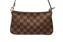 画像をギャラリービューアに読み込む, 極美品 LOUIS VUITTON ルイヴィトン ダミエ ナヴォナ ワンショルダーバッグ N51983 PVC レザー ブラウン ゴールド金具 中古 4b008650