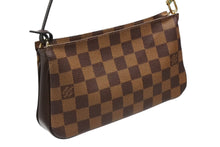 画像をギャラリービューアに読み込む, 極美品 LOUIS VUITTON ルイヴィトン ダミエ ナヴォナ ワンショルダーバッグ N51983 PVC レザー ブラウン ゴールド金具 中古 4b008650