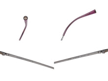 画像をギャラリービューアに読み込む, CHANEL シャネル フレームレス サングラス 4002 c.124/58 パープルグラデーション サイズ57□19 130 ココマーク 美品 中古 4b008657