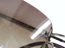 画像をギャラリービューアに読み込む, CHANEL シャネル フレームレス サングラス 4002 c.124/58 パープルグラデーション サイズ57□19 130 ココマーク 美品 中古 4b008657