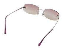 画像をギャラリービューアに読み込む, CHANEL シャネル フレームレス サングラス 4002 c.124/58 パープルグラデーション サイズ57□19 130 ココマーク 美品 中古 4b008657