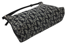 画像をギャラリービューアに読み込む, Christian Dior クリスチャンディオール ワンショルダーバッグ トロッター キャンバス レザー ブラック グレー 美品 中古 4b008659