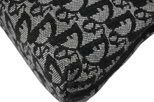 画像をギャラリービューアに読み込む, Christian Dior クリスチャンディオール ワンショルダーバッグ トロッター キャンバス レザー ブラック グレー 美品 中古 4b008659