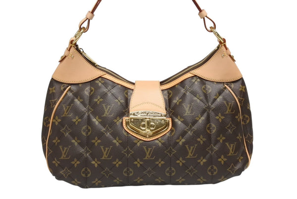 新品同様 LOUIS VUITTON ルイヴィトン シティバッグPM ワンショルダーバッグ M41435 モノグラムエトワール ブラウン 中古 4b008664