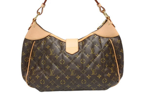 新品同様 LOUIS VUITTON ルイヴィトン シティバッグPM ワンショルダーバッグ M41435 モノグラムエトワール ブラウン 中古 4b008664