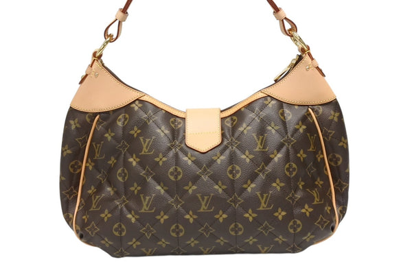 新品同様 LOUIS VUITTON ルイヴィトン シティバッグPM ワンショルダーバッグ M41435 モノグラムエトワール ブラウン 中古 4b008664
