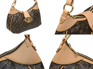 新品同様 LOUIS VUITTON ルイヴィトン シティバッグPM ワンショルダーバッグ M41435 モノグラムエトワール ブラウン 中古 4b008664