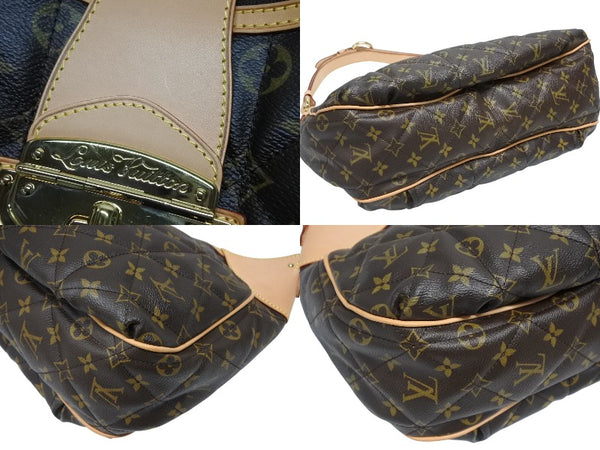 新品同様 LOUIS VUITTON ルイヴィトン シティバッグPM ワンショルダーバッグ M41435 モノグラムエトワール ブラウン 中古 4b008664