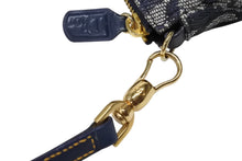 画像をギャラリービューアに読み込む, CHRISTIAN DIOR クリスチャンディオール トロッター サドルバッグ ワンショルダーバッグ サドルポーチ ネイビー 美品 中古 4b008665