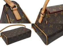 Load image into Gallery viewer, LOUIS VUITTON ルイヴィトン ハンドバッグ レシタル モノグラムキャンバス M51900 ゴールド金具 ブラウン 美品 中古 4b008671