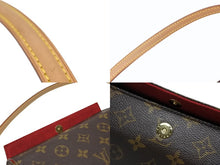 Load image into Gallery viewer, LOUIS VUITTON ルイヴィトン ハンドバッグ レシタル モノグラムキャンバス M51900 ゴールド金具 ブラウン 美品 中古 4b008671