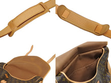 画像をギャラリービューアに読み込む, LOUIS VUITTON ルイヴィトン モノグラム ソミュール 43 M42252 ショルダーバッグ ブラウン ゴールド金具 美品 中古 4b008672