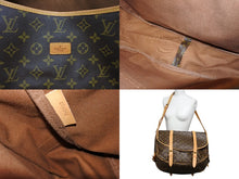 画像をギャラリービューアに読み込む, LOUIS VUITTON ルイヴィトン モノグラム ソミュール 43 M42252 ショルダーバッグ ブラウン ゴールド金具 美品 中古 4b008672