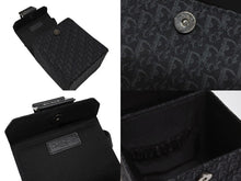 画像をギャラリービューアに読み込む, Christian Dior クリスチャンディオール バニティ ハンドバッグ ストリートシック トロッター ジャガード レザー 美品 中古 4b008675