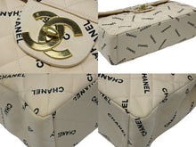 画像をギャラリービューアに読み込む, 極美品 CHANEL シャネル デカマトラッセ34 Sフラップ Wチェーンショルダーバッグ 3番台 ココマーク キャンバス ゴールド金具 中古 4b008680