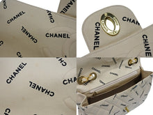 画像をギャラリービューアに読み込む, 極美品 CHANEL シャネル デカマトラッセ34 Sフラップ Wチェーンショルダーバッグ 3番台 ココマーク キャンバス ゴールド金具 中古 4b008680