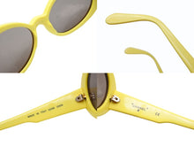 画像をギャラリービューアに読み込む, 極美品 CHANEL シャネル オーバル サングラス アイウェア 05256 30858 ココマーク ラインストーン イエロー 中古 4b008682