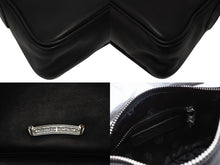 画像をギャラリービューアに読み込む, 新品未使用 CHROME HEARTS クロムハーツ チキンナゲットスモール ショルダーバッグ ダガー レザー シルバー925 ブラック 中古 4b008684