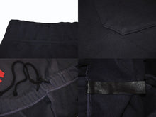 画像をギャラリービューアに読み込む, 新品未使用品 CHROME HEARTS クロムハーツ Y NOT クロスパッチ付き スウェットハーフパンツ ショーツ ネイビー サイズL 中古 4b008685