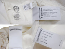 画像をギャラリービューアに読み込む, CHROME HEARTS クロムハーツ PARACHUTE PANT パラシュートパンツ CHクロスボール ホワイト サイズOS 美品 中古 4b008686