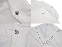 画像をギャラリービューアに読み込む, CHROME HEARTS クロムハーツ PARACHUTE PANT パラシュートパンツ CHクロスボール ホワイト サイズOS 美品 中古 4b008686