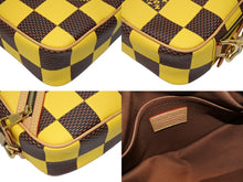 画像をギャラリービューアに読み込む, 新品未使用 LOUIS VUITTON ルイヴィトン ダミエ ポップ チェス メッセンジャー ショルダーバッグ N40562 イエロー ハンドバッグ ファレル 2023年 中古 4b008687