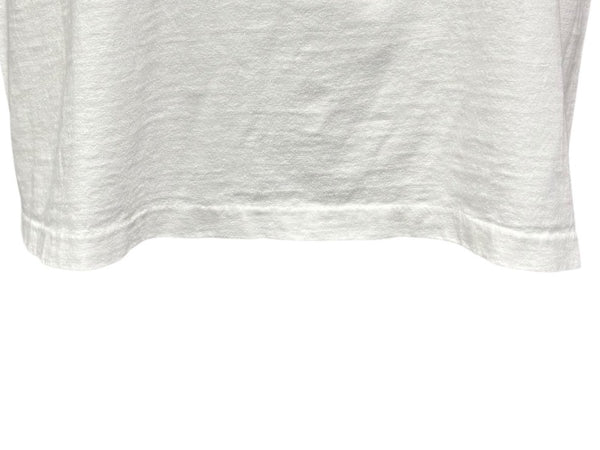 Very Good Condition VINTAGE Vintage 90's VOGUE MAGAZINE Vogue Magazine Short Sleeve T-Shirt Size L White Blue Used 4b008692