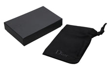 Load image into Gallery viewer, 新品未使用 CHRISTIAN DIOR クリスチャンディオール KAWS カウズ コラボ カードケース 10-BO-0179 ブラック イエロー 中古 4b008707