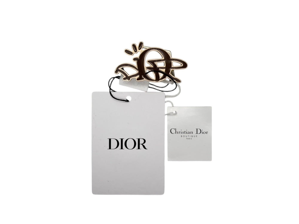 新品未使用 DIOR ディオール Cactus Jack Travis Scott カクタスジャック トラヴィススコット 22AW ロゴベルトバックル 35mm幅 中古 4b008710