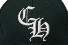 画像をギャラリービューアに読み込む, 新品未使用 CHROME HEARTS クロムハーツ HAT 6 PANEL CAP ON FIELD BSBL CH刺繍 ベースボールキャップ ONE SIZE グリーン 中古 4b008716