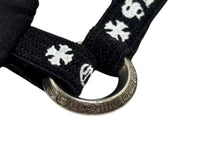 画像をギャラリービューアに読み込む, 新品未使用 CHROME HEARTS クロムハーツ SHIRT W A LA MODE シルクキャミソール サイズL ブラック シルバー925 ロゴストラップ 中古 4b008717