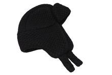 画像をギャラリービューアに読み込む, 新品未使用 CHANEL シャネル CHAPKA HAT チャプカハット トラッパーハット AAB464 ココマーク カシミヤ シルク ブラック 中古 4b008720