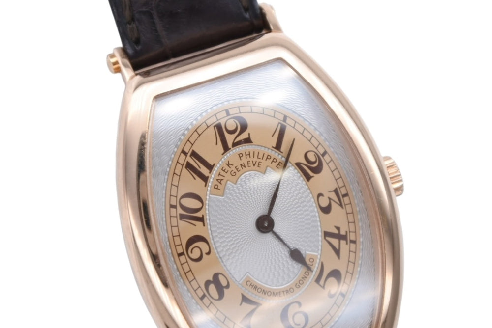 極美品 PATEK PHILIPPE パテック フィリップ ゴンドーロ クロノメトロ・ゴンドーロ 5098R-001 時計 中古 4b008721