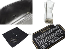 画像をギャラリービューアに読み込む, 極美品 CHANEL シャネル ミニマトラッセ20 Sフラップ Sチェーンショルダーバッグ 23番台 ココマーク キャビアスキン グレー 中古 4b008728