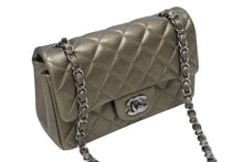 画像をギャラリービューアに読み込む, 極美品 CHANEL シャネル ミニマトラッセ20 Sフラップ Sチェーンショルダーバッグ 23番台 ココマーク キャビアスキン グレー 中古 4b008728