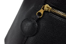 画像をギャラリービューアに読み込む, CHANEL シャネル バニティバッグ ハンドバッグ A01998 キャビアスキン ココマーク ブラック ゴールド金具 美品 中古 4b008734