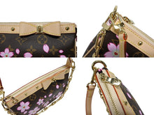 画像をギャラリービューアに読み込む, 新品未使用 LOUIS VUITTON ルイヴィトン 村上隆 LV × TM モノグラム チェリーブロッサム ポシェット・アクセソワール ハンドバッグ M13666 中古 4b0087