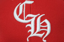 画像をギャラリービューアに読み込む, 新品未使用 CHROME HEARTS クロムハーツ HAT 6 PANEL CAP ON FIELD BSBL CH刺繍 ベースボールキャップ ONE SIZE レッド 中古 4b008741