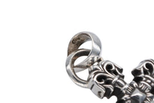 画像をギャラリービューアに読み込む, 新品未使用 CHROME HEARTS クロムハーツ PNDT CH CRS SML W/ATTACHED BALE フィリグリークロス ペンダントトップ 重量約26.8g 中古 4b008742