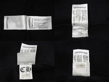 画像をギャラリービューアに読み込む, 新品未使用 CHROME HEARTS クロムハーツ SWTSHRT U FLC ZP HD ジップフーディー サイズL ブラック スクロールラベルロゴ 中古 4b008743