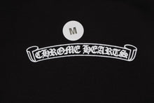 画像をギャラリービューアに読み込む, 新品未使用 CHROME HEARTS クロムハーツ SWTPNT M SLIT PKT BND BTTM スウェットパンツ サイズM ブラック 中古 4b008744