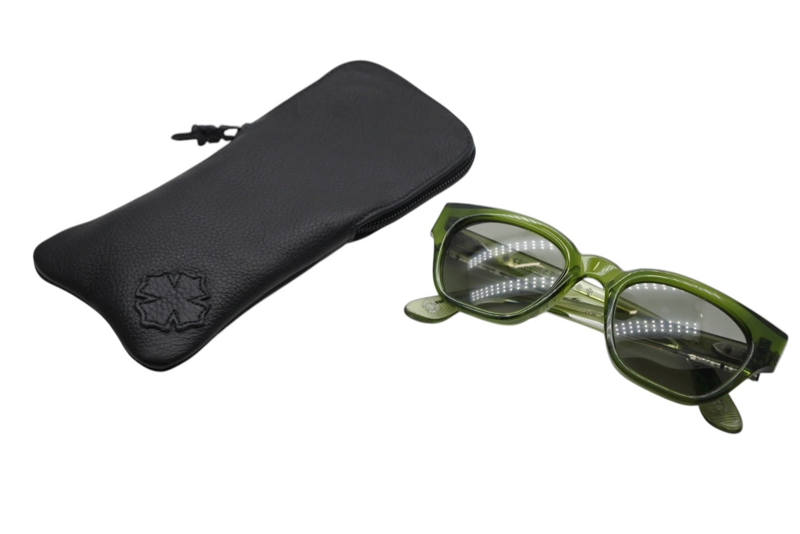 クロムハーツ サングラス グリーン CHROME HEARTS【クロムハーツ】サングラス メタル グリーン/グリーン