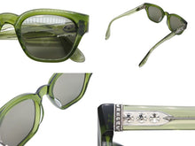 画像をギャラリービューアに読み込む, CHROME HEARTS クロムハーツ MIDIXATHRILL Ⅱ サングラス アイウェア サイズ52□23-150 CHプラス クリアグリーン 美品 中古 4b008745