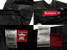 画像をギャラリービューアに読み込む, 新品同様 Supreme シュプリーム 18AW Leather Cargo Pant レザー カーゴ パンツ ブラック サイズ 34 中古 4b008748