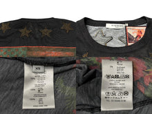 画像をギャラリービューアに読み込む, Givenchy ジバンシー 半袖Ｔシャツ マルチカラー 刺繍 ブラック コットン サイズXS 美品 中古 4b008751